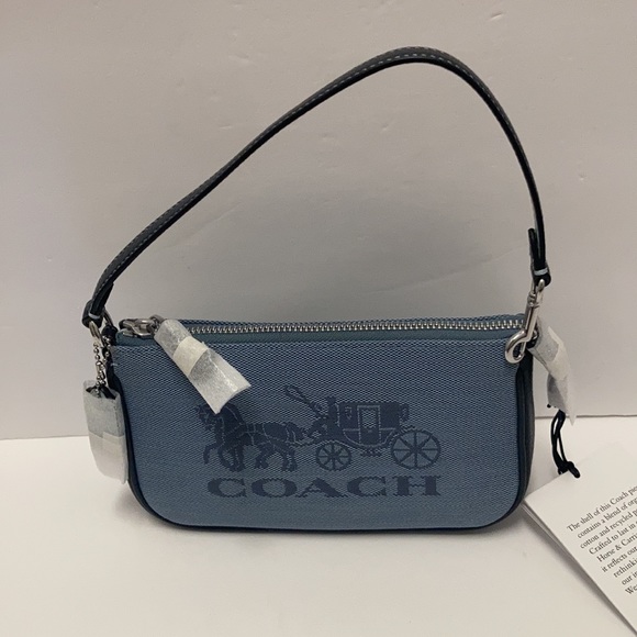 Coach Nolita 19 In Colorblock With Horse And Carriage - Picture 6 of 8